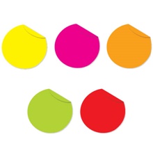 1" Fluorescent Packs Inventory Circles image