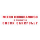 #DL1430  2 x 6"  Mixed Merchandise in this Carton Check Carefully Label image