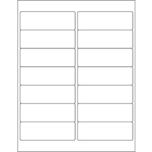 4 x 1 1/3" Weather-Resistant Laser Labels image