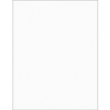 8 1/2 x 11" Clear Rectangle Laser Labels image