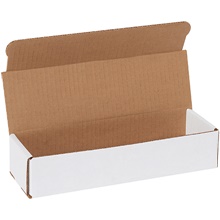 10 x 3 x 2" White Corrugated Mailers image