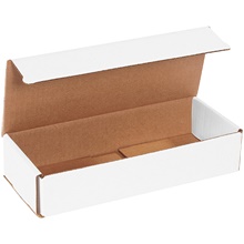 10 x 4 x 2" White Corrugated Mailers image