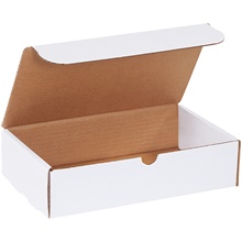 11 x 6 1/2 x 2 3/4" White Literature Mailers image