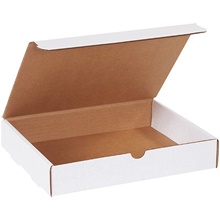 11 1/8 x 8 3/4 x 2" White Literature Mailers image