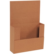 11 x 8 1/2 x 3" Kraft Easy-Fold Mailers image