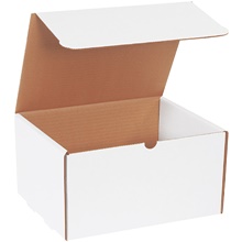 11 1/8 x 8 3/4 x 6" White Literature Mailers image