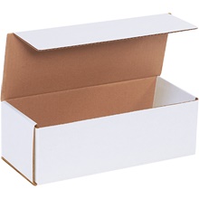 12 x 5 x 4" White Corrugated Mailers image