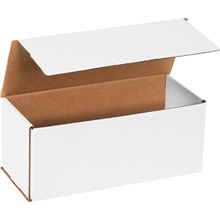 12 x 5 x 5" White Corrugated Mailers image