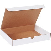 12 1/8 x 9 1/4 x 2" White Literature Mailers image