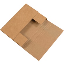 12 x 9 x 3" Kraft Easy-Fold Mailers image