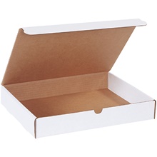 13 x 10 x 2" White Literature Mailers image