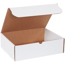 13 x 10 x 4" White Literature Mailers image