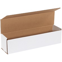 16 x 4 x 4" White Corrugated Mailers image