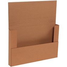 17 1/4 x 11 1/4 x 2" Kraft Easy-Fold Mailers image