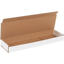 21 x 6 x 2" White Corrugated Mailers image