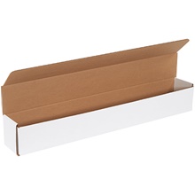 30 x 4 x 4" White Corrugated Mailers image