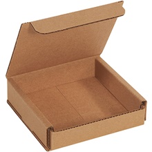 4 x 4 x 1" Kraft Corrugated Mailers image