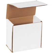 5 x 3 x 5" White Corrugated Mailers image