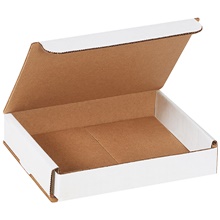 6 x 5 x 1" White Corrugated Mailers image