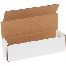 7 x 2 x 2" White Corrugated Mailers image