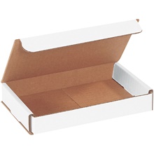 7 x 4 x 1" White Corrugated Mailers image