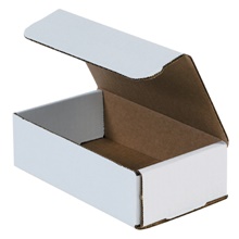 7 x 4 x 2" White Corrugated Mailers image