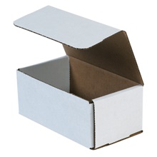 7 x 4 x 3" White Corrugated Mailers image