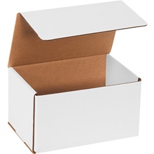 9 x 6 x 5" White Corrugated Mailers image