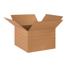 18 x 18 x 12" Multi-Depth Corrugated Boxes image