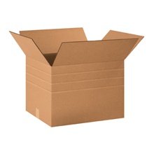 18 x 14 x 12" Multi-Depth Corrugated Boxes image