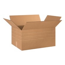 24 x 16 x 12" Multi-Depth Corrugated Boxes image