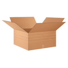 24 x 24 x 12" Multi-Depth Corrugated Boxes image