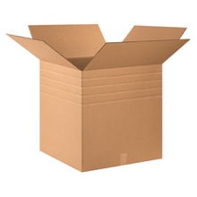 24 x 24 x 24" Multi-Depth Corrugated Boxes image