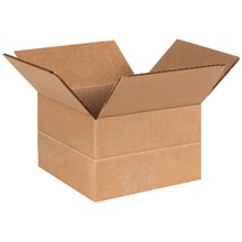 6 x 6 x 4" Multi-Depth Corrugated Boxes image