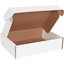 16 x 12 x 4" White Deluxe Literature Mailers image