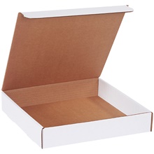 11 x 11 x 2" White Literature Mailers image