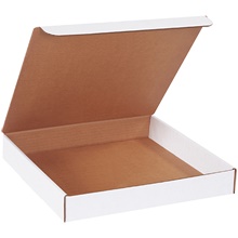 13 x 13 x 2" White Literature Mailers image