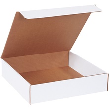 13 x 13 x 3" White Literature Mailers image