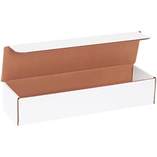 14 x 3 3/4 x 2 3/4" White Literature Mailers image