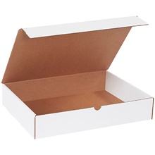 16 x 12 x 3" White Literature Mailers image