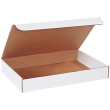 17 x 11 x 2 1/2" White Literature Mailers image