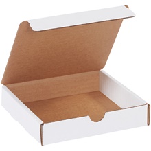 6 x 6 x 1 1/4" White Literature Mailers image