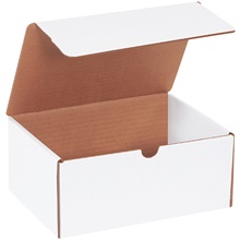 9 x 6 1/2 x 4" White Literature Mailers image