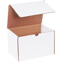 9 x 6 1/2 x 6" White Literature Mailers image