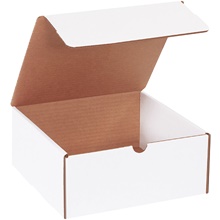 9 x 9 x 4" White Literature Mailers image