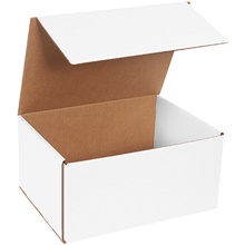 12 x 9 x 6" White Corrugated Mailers image