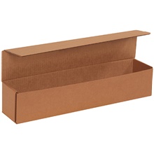 17 1/2 x 3 1/2 x 3 1/2" Kraft Corrugated Mailers image