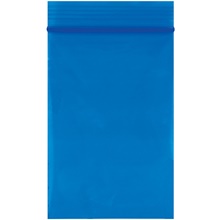 2 x 3" - 2 Mil Blue Reclosable Poly Bags image