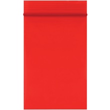 2 x 3" - 2 Mil Red Reclosable Poly Bags image