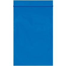 4 x 6" - 2 Mil Blue Reclosable Poly Bags image